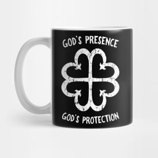 Africa Sankofa Adinkra Symbol "God's Presence, God's Protection. Mug